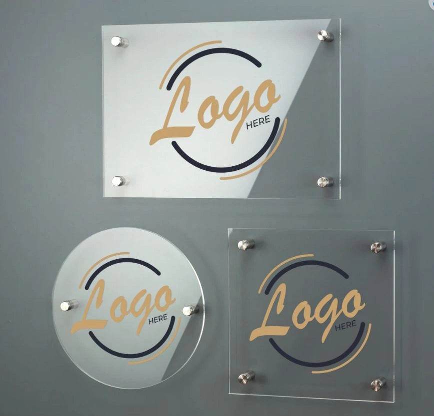 Custom Clear Acrylic Sign | GS011 - GloriousGifts.Pk | Pakistan's 1 Office & Home Decoration Brand