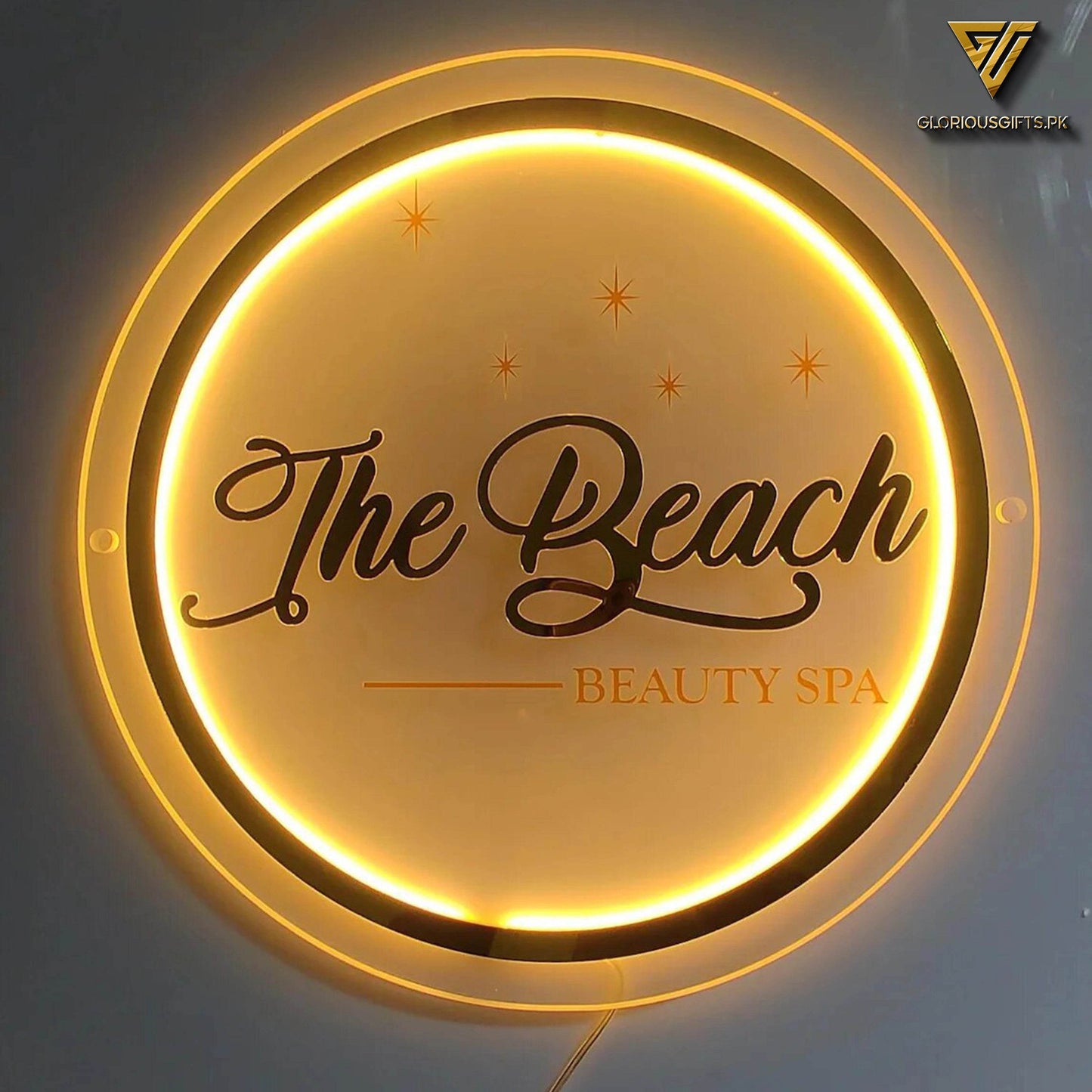 Personalized Logo Sign Studio Shop Office | GS008 - GloriousGifts.Pk | Pakistan's 1 Office & Home Decoration Brand