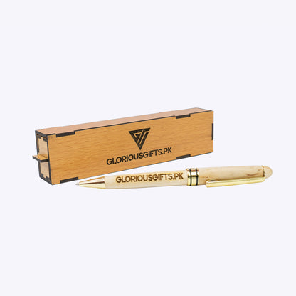 Personalized Engraved Wooden Ballpoint Pens with Box GP007