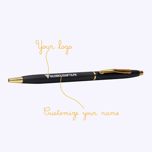 Custom Metal Slim Ballpoint Pen | GP002 - GloriousGifts.Pk | Pakistan's 1 Office & Home Decoration Brand