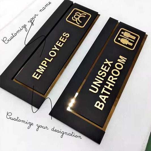 3D Men/Women Toilet Sign | GD012 - GloriousGifts.Pk | Pakistan's 1 Office & Home Decoration Brand