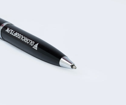 Personalized Shiny Black Metal Pen GP006