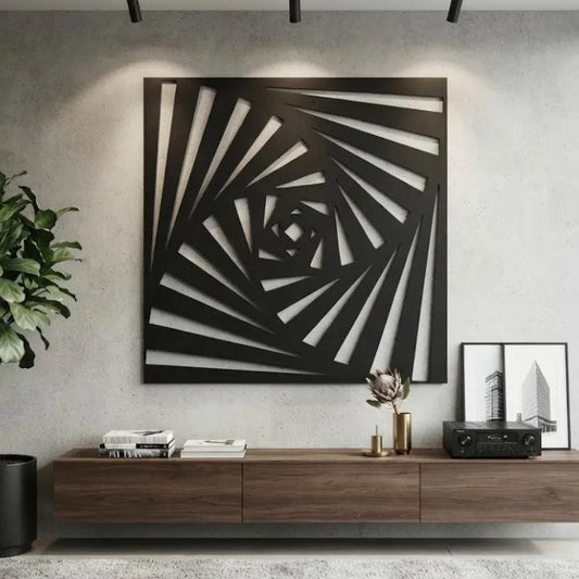 Wooden Wall Art Square in Depth Decorative Panel GW014 - GloriousGifts.Pk | Pakistan's 1 Office & Home Decoration Brand