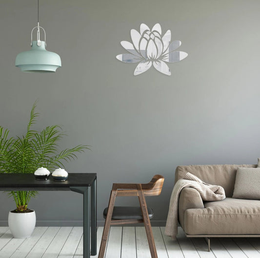 3D Lotus Wall Sticker Delicate GW005 GloriousGifts.Pk | Pakistan's 1 Office & Home Decoration Brand