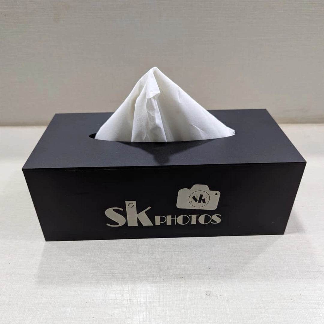 Premium Customized Tissue Box | GG013 - GloriousGifts.Pk | Pakistan's 1 Office & Home Decoration Brand