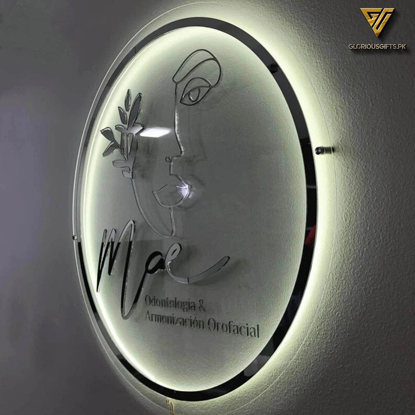Neon Custom Logo, 3D, Custom Shop, Salon Signage | GS005 - GloriousGifts.Pk | Pakistan's 1 Office & Home Decoration Brand