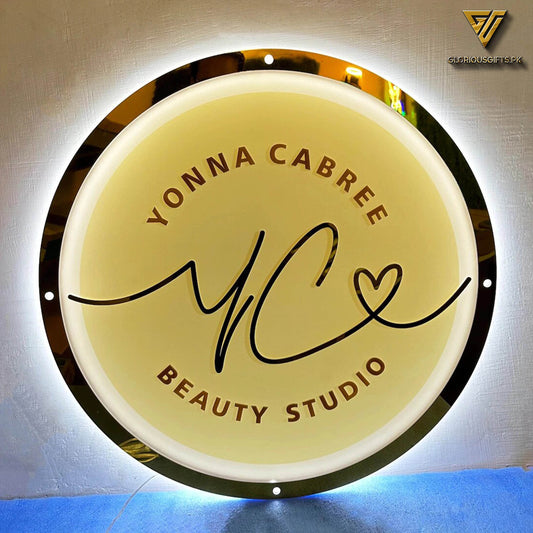 Personalized Logo Sign Studio Shop Office | GS008 - GloriousGifts.Pk | Pakistan's 1 Office & Home Decoration Brand