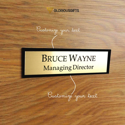 Executive Name Plate | GD002 - GloriousGifts.Pk | Pakistan's 1 Office & Home Decoration Brand