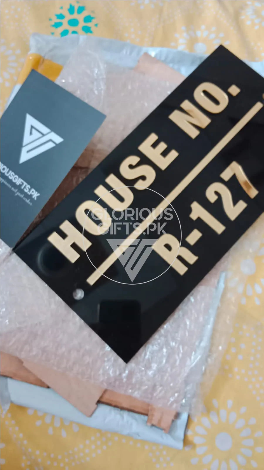 3D Fancy Letter Name Plate | GN001 - GloriousGifts.Pk | Pakistan's 1 Office & Home Decoration Brand