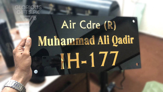 3D Fancy Letter Name Plate | GN001 - GloriousGifts.Pk | Pakistan's 1 Office & Home Decoration Brand