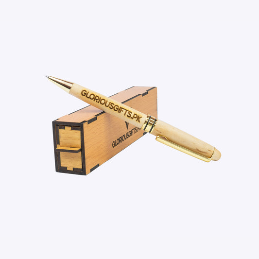 Personalized Engraved Wooden Ballpoint Pens with Box GP007