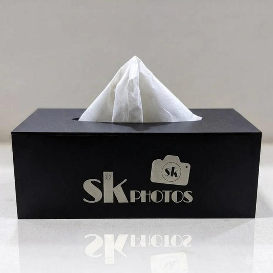 Premium Customized Tissue Box | GG013 - GloriousGifts.Pk | Pakistan's 1 Office & Home Decoration Brand