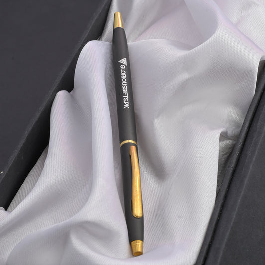 Custom Text or Brand Logo, Metal Slim Ballpoint Pens, GP002
