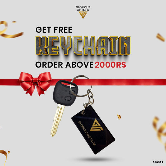 FREEKEYCHAIN - GloriousGifts.Pk | Pakistan's 1 Office & Home Decoration Brand