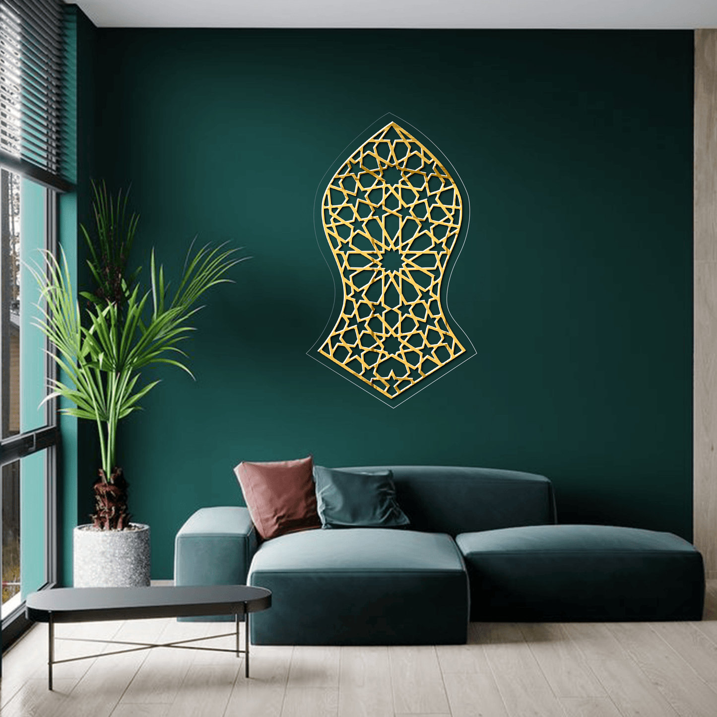 Naalain Pak نعلین پاک Mirror Islamic Frame GM011 - GloriousGifts.Pk | Pakistan's 1 Office & Home Decoration Brand
