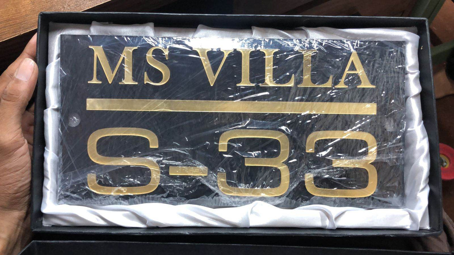 Modern Acrylic House Plaque | GN004 - GloriousGifts.Pk | Pakistan's 1 Office & Home Decoration Brand