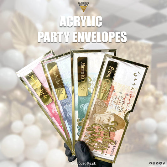 ACRYLIC ENVELOPE | GG008 - GloriousGifts.Pk | Pakistan's 1 Office & Home Decoration Brand