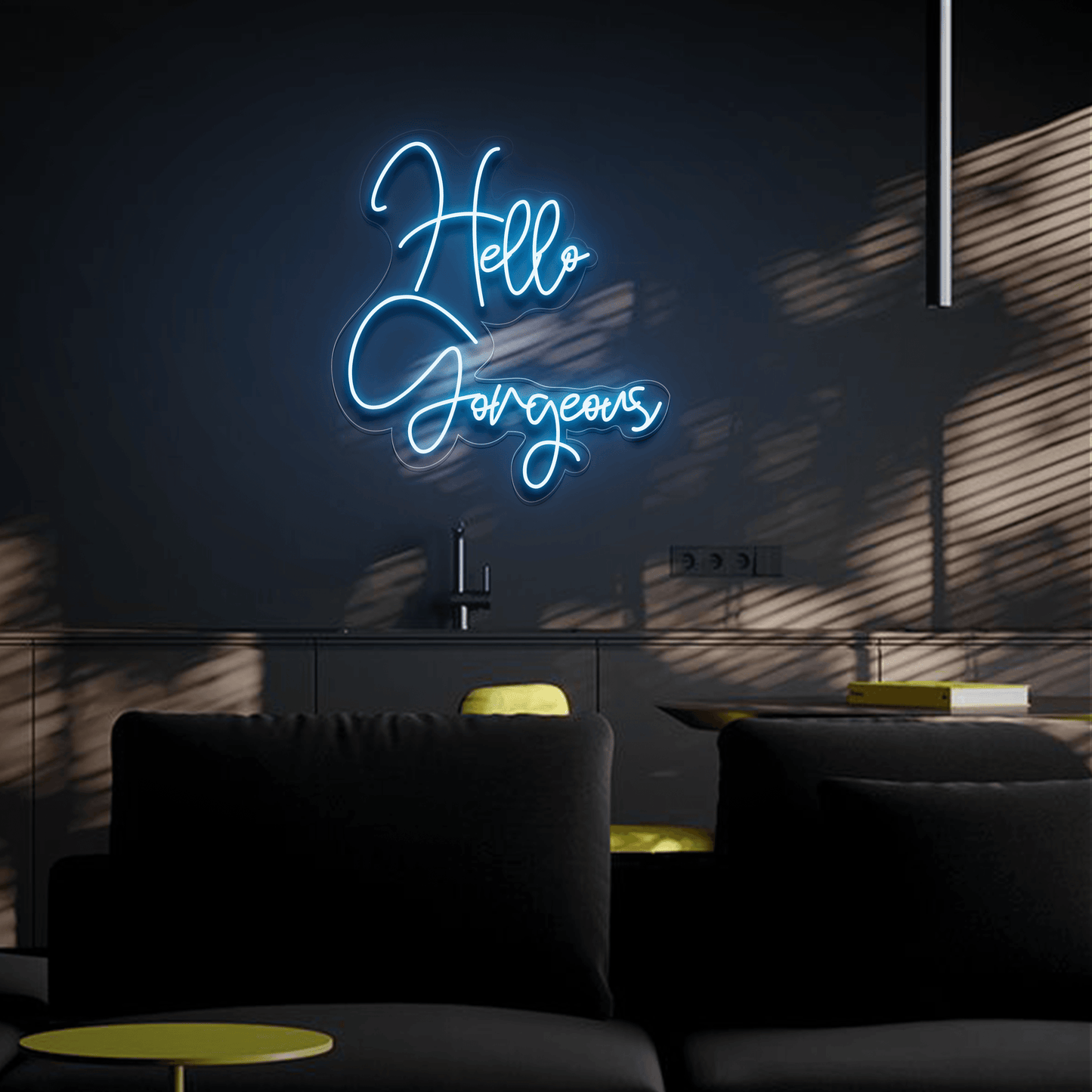 Hello Gorgeous Neon Sign | GF005 - GloriousGifts.Pk | Pakistan's 1 Office & Home Decoration Brand