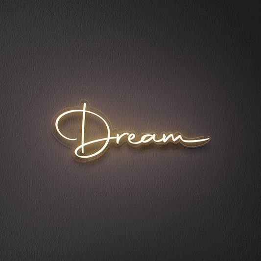 Dream Neon Sign | GF003 - GloriousGifts.Pk | Pakistan's 1 Office & Home Decoration Brand