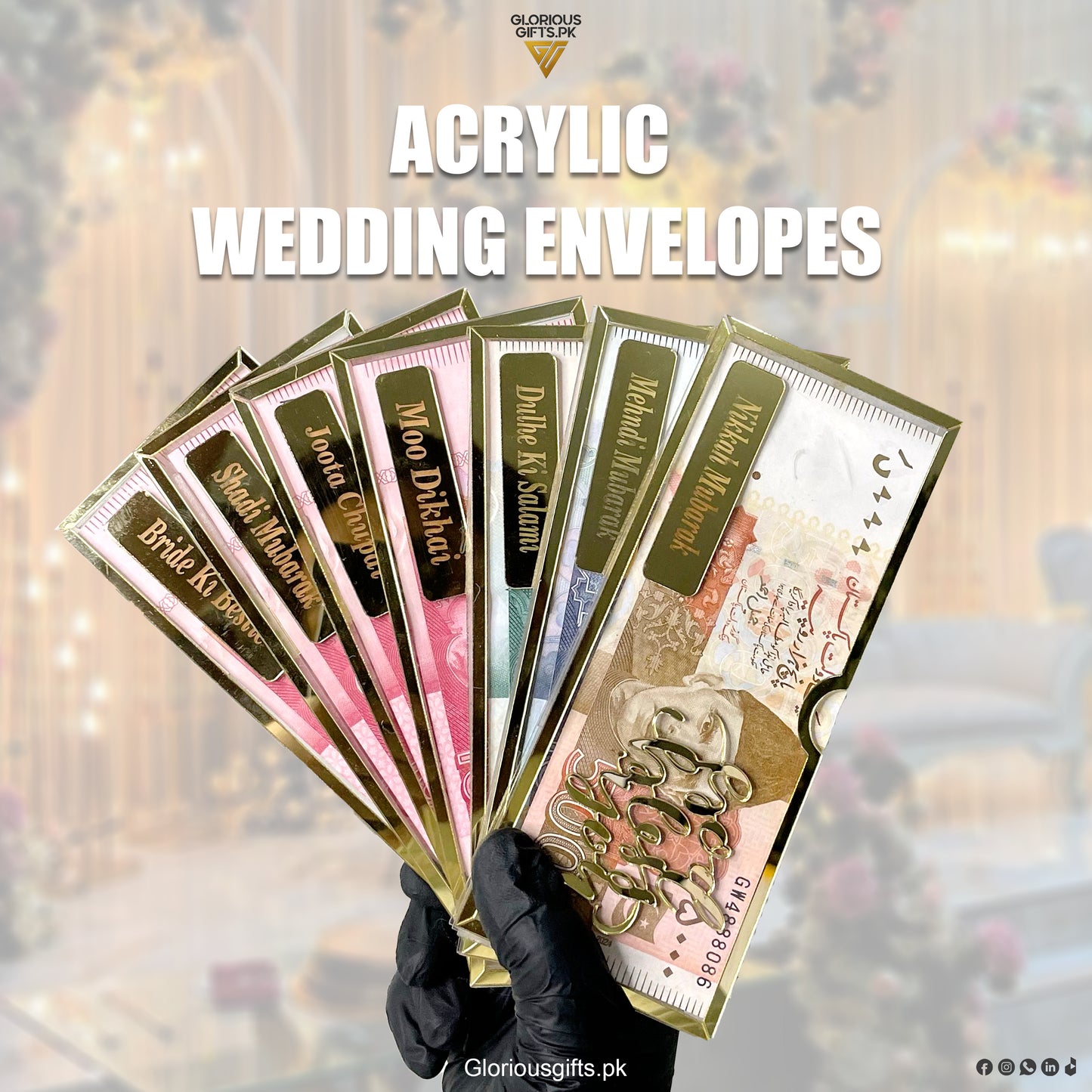 ACRYLIC ENVELOPE | GG008