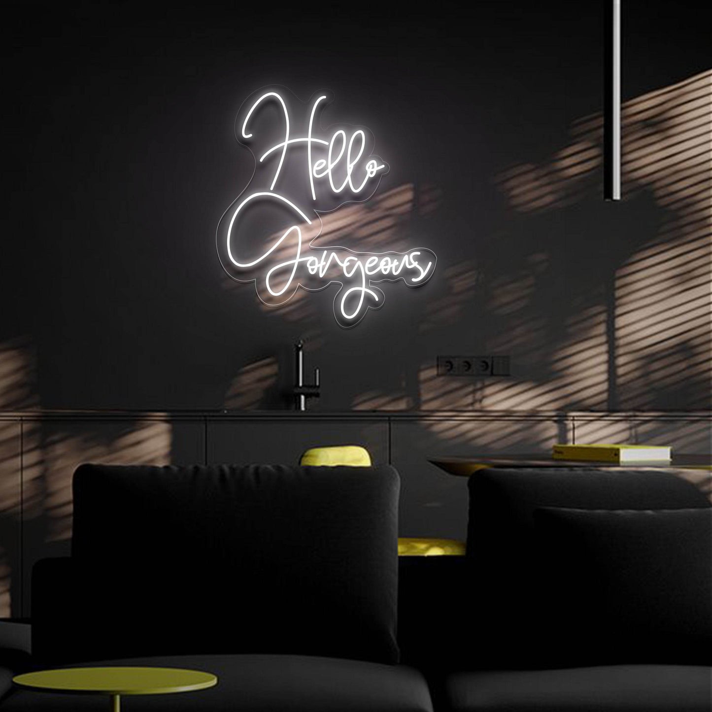 Hello Gorgeous Neon Sign | GF005 - GloriousGifts.Pk | Pakistan's 1 Office & Home Decoration Brand