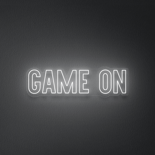 GAME ON Neon Sign |GF002 - GloriousGifts.Pk | Pakistan's 1 Office & Home Decoration Brand
