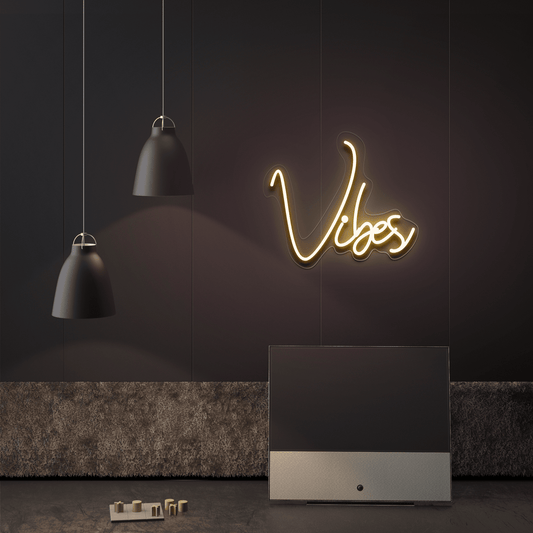 Vibes Neon Sign | GF008 - GloriousGifts.Pk | Pakistan's 1 Office & Home Decoration Brand