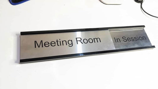 Interchangeable Acrylic Office Name Plate | GD001 - GloriousGifts.Pk | Pakistan's 1 Office & Home Decoration Brand