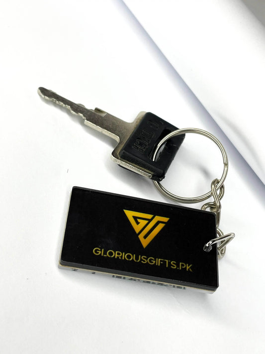 Customize Acrylic Keychain | GX009 - GloriousGifts.Pk | Pakistan's 1 Office & Home Decoration Brand
