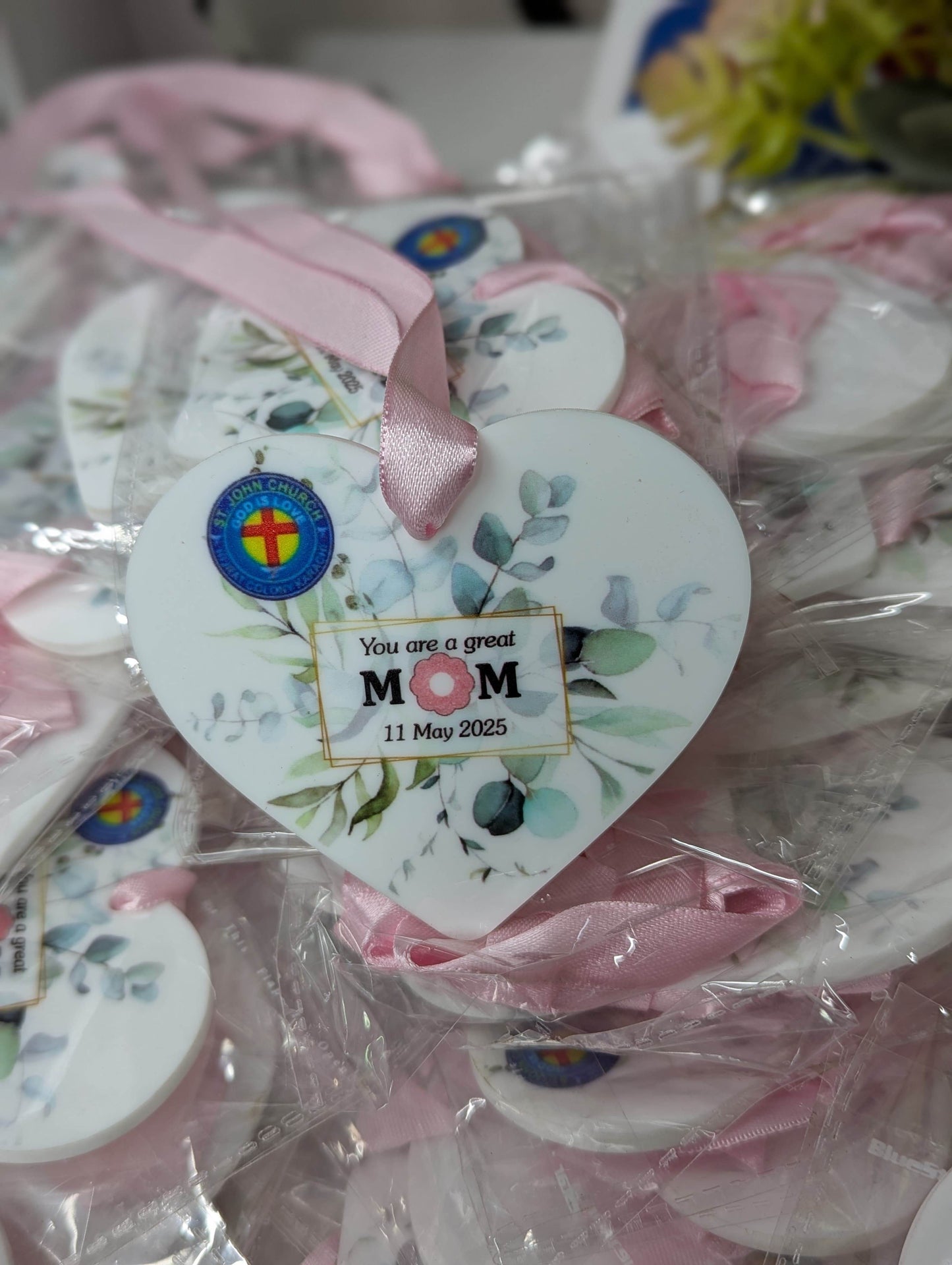 Heart Shaped Mother's Day Tag| GG010