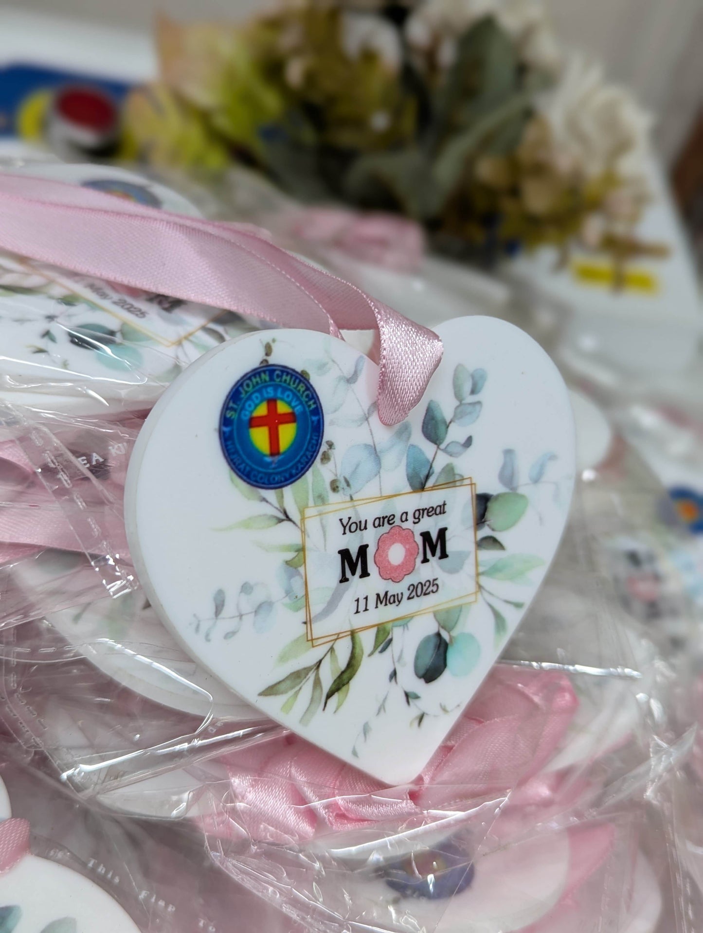 Heart Shaped Mother's Day Tag| GG010
