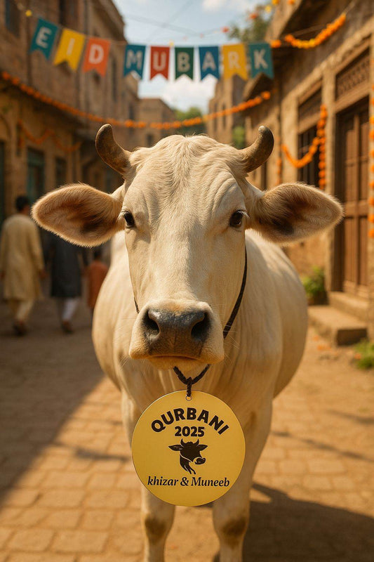 Customize Acrylic Cow Tags | GG012 - GloriousGifts.Pk | Pakistan's 1 Office & Home Decoration Brand