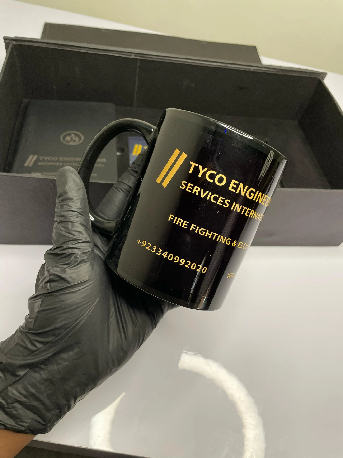 Personalized Black Mug with Name Definition | GX004