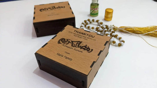 Ramadan Decoration Box Engraved Pack of 10, 50, 100 pcs | GX010 - GloriousGifts.Pk | Pakistan's 1 Office & Home Decoration Brand