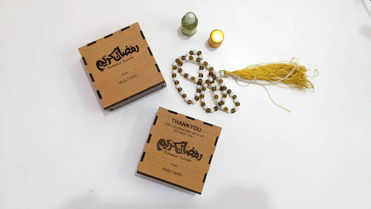 Ramadan Decoration Box Engraved Pack of 10, 50, 100 pcs | GX010 - GloriousGifts.Pk | Pakistan's 1 Office & Home Decoration Brand