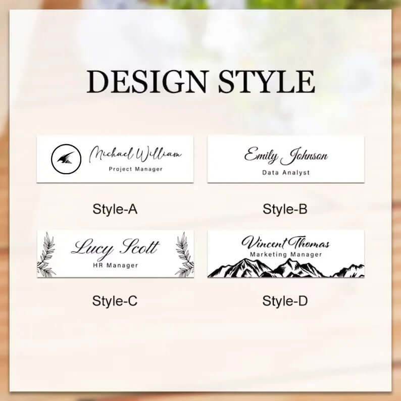 Personalized Transparent Desk Plate | GT012 - GloriousGifts.Pk | Pakistan's 1 Office & Home Decoration Brand