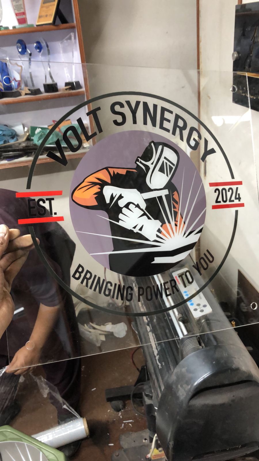 Personalized Logo Sign Studio Shop Office | GS008