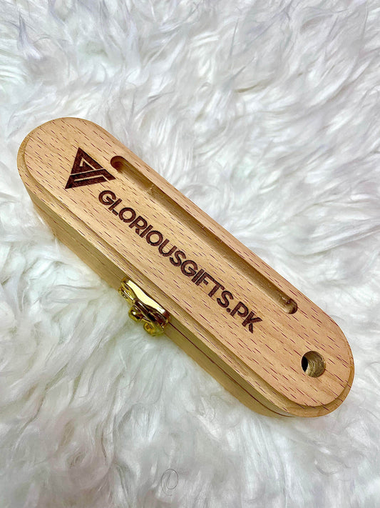 Personalized Engraved Wooden Ballpoint Pens with Box | GP008 - GloriousGifts.Pk | Pakistan's 1 Office & Home Decoration Brand