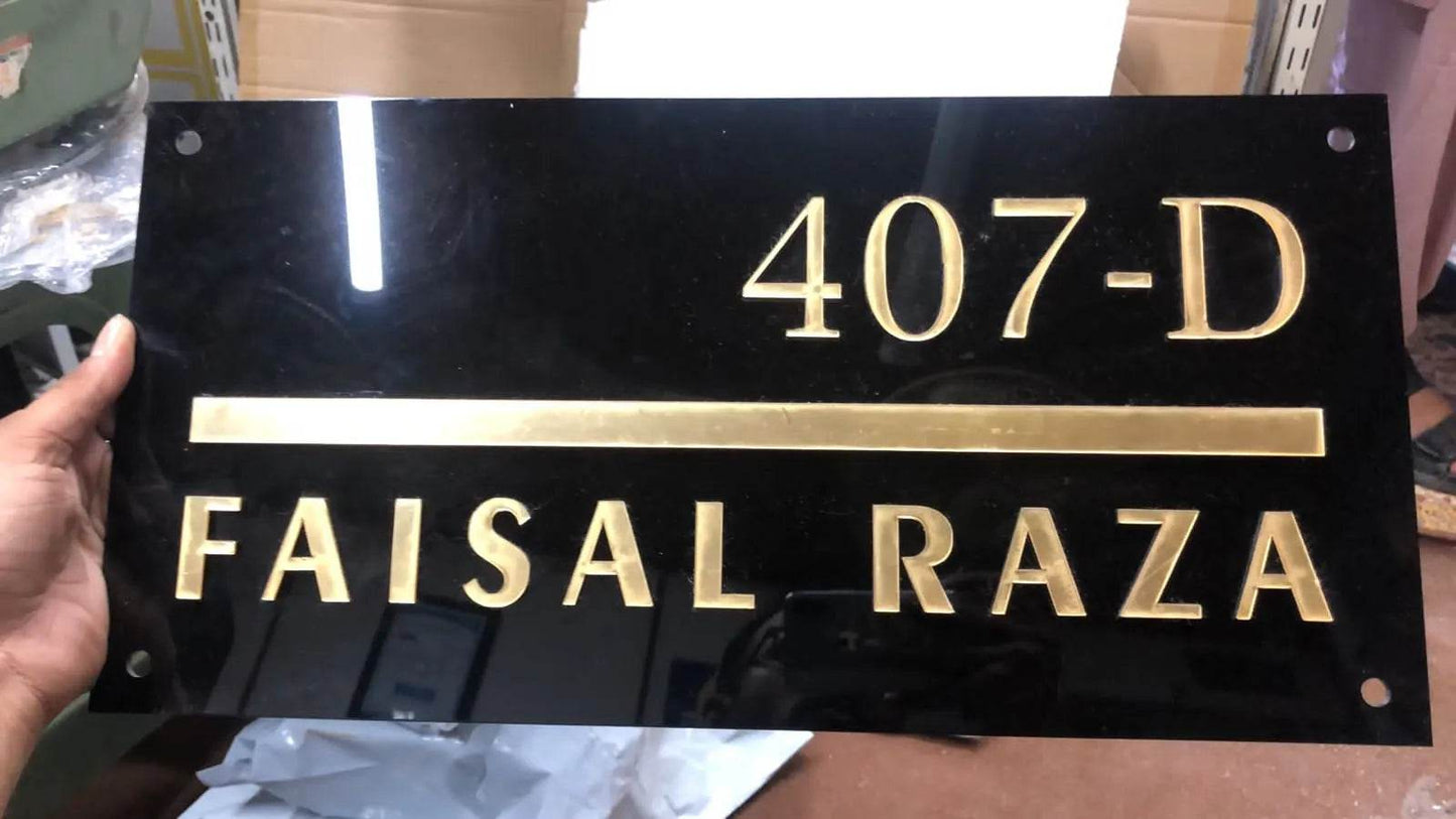 3D Fancy Letter Name Plate | GN001 - GloriousGifts.Pk | Pakistan's 1 Office & Home Decoration Brand