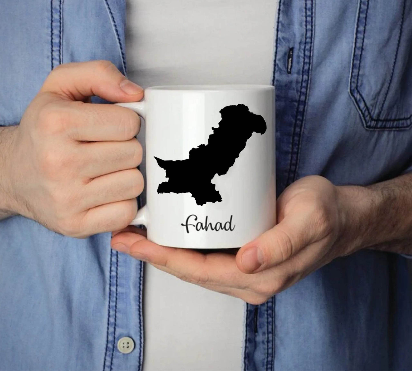 Personalized Black Mug with Name Definition | GX004 - GloriousGifts.Pk | Pakistan's 1 Office & Home Decoration Brand