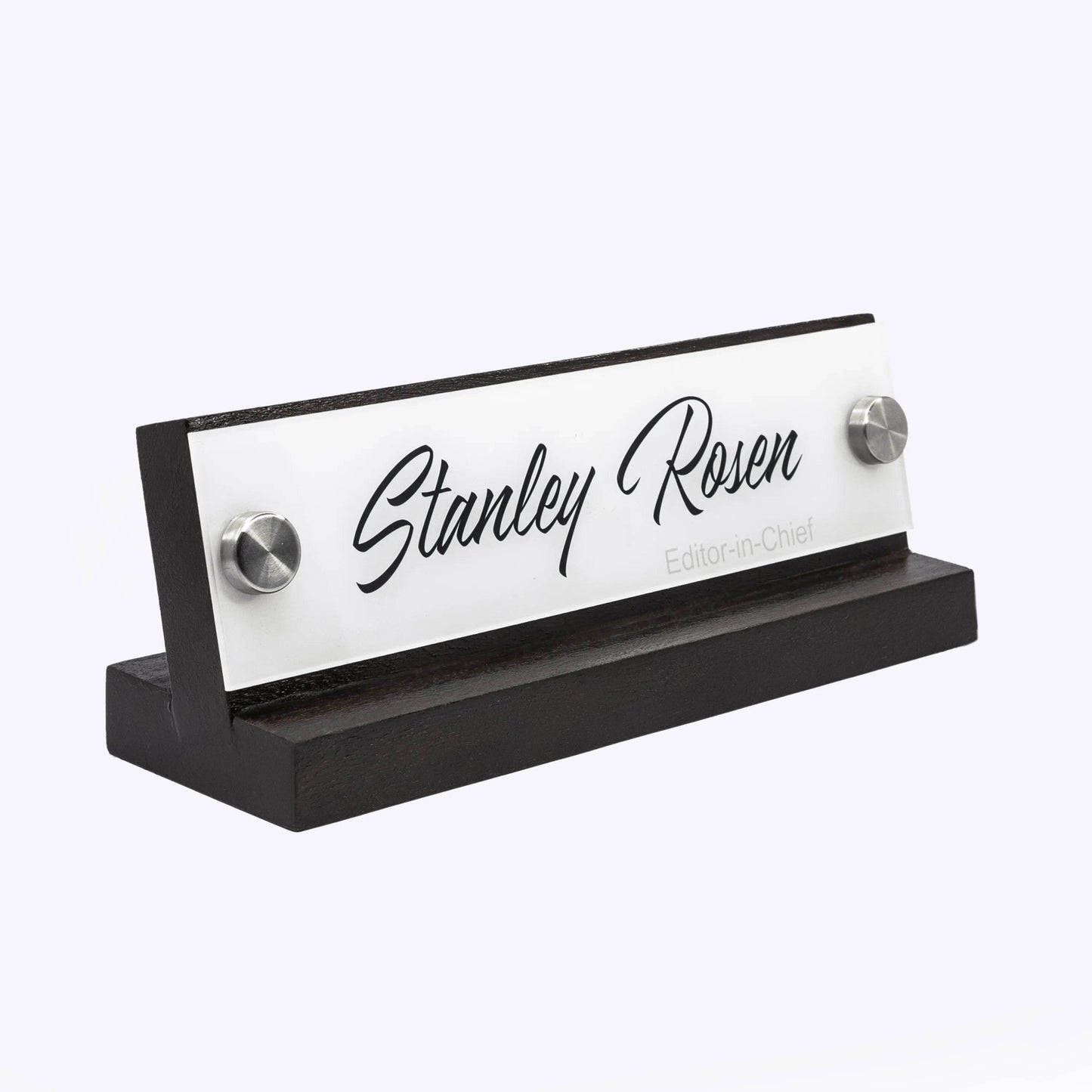 Table Name Plate with Card & Pen Holder | GT010 - GloriousGifts.Pk | Pakistan's 1 Office & Home Decoration Brand