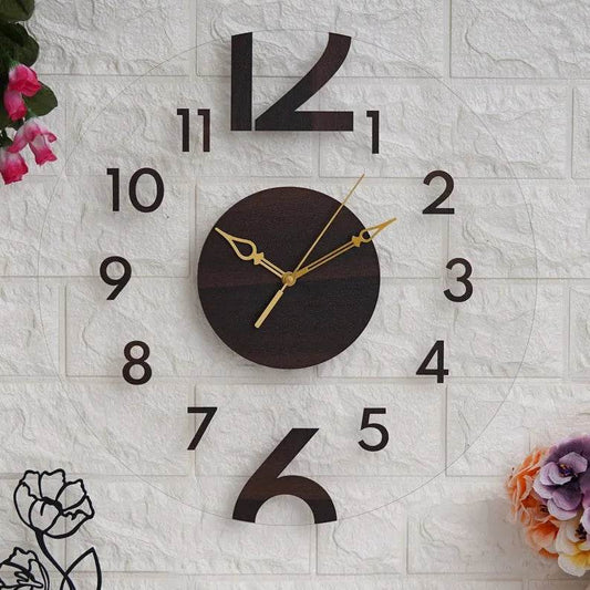 Printed Numbring Acrylic Wall Clock | GC009 - GloriousGifts.Pk | Pakistan's 1 Office & Home Decoration Brand