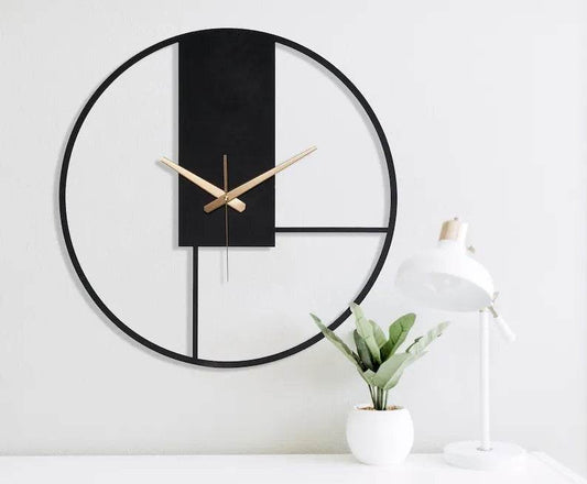 Nordic Large Minimalist Wall Clock | GC017 - GloriousGifts.Pk | Pakistan's 1 Office & Home Decoration Brand