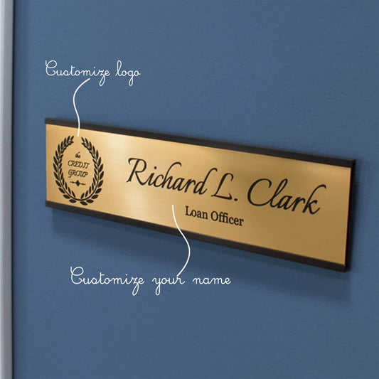 Acrylic Sliding Office Name Plate | GD003 - GloriousGifts.Pk | Pakistan's 1 Office & Home Decoration Brand