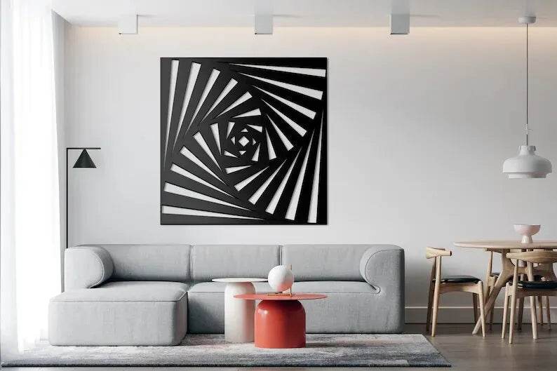 Wooden Wall Art Square in Depth Decorative Panel GW014 - GloriousGifts.Pk | Pakistan's 1 Office & Home Decoration Brand