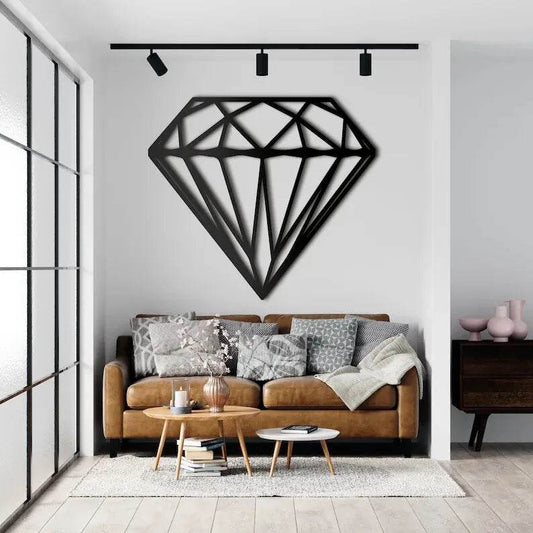 Wooden Geometric Diamond Wall Art |GW016 - GloriousGifts.Pk | Pakistan's 1 Office & Home Decoration Brand
