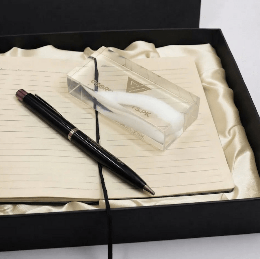 Personalized Notebook & Engraved Pen Set |GD101