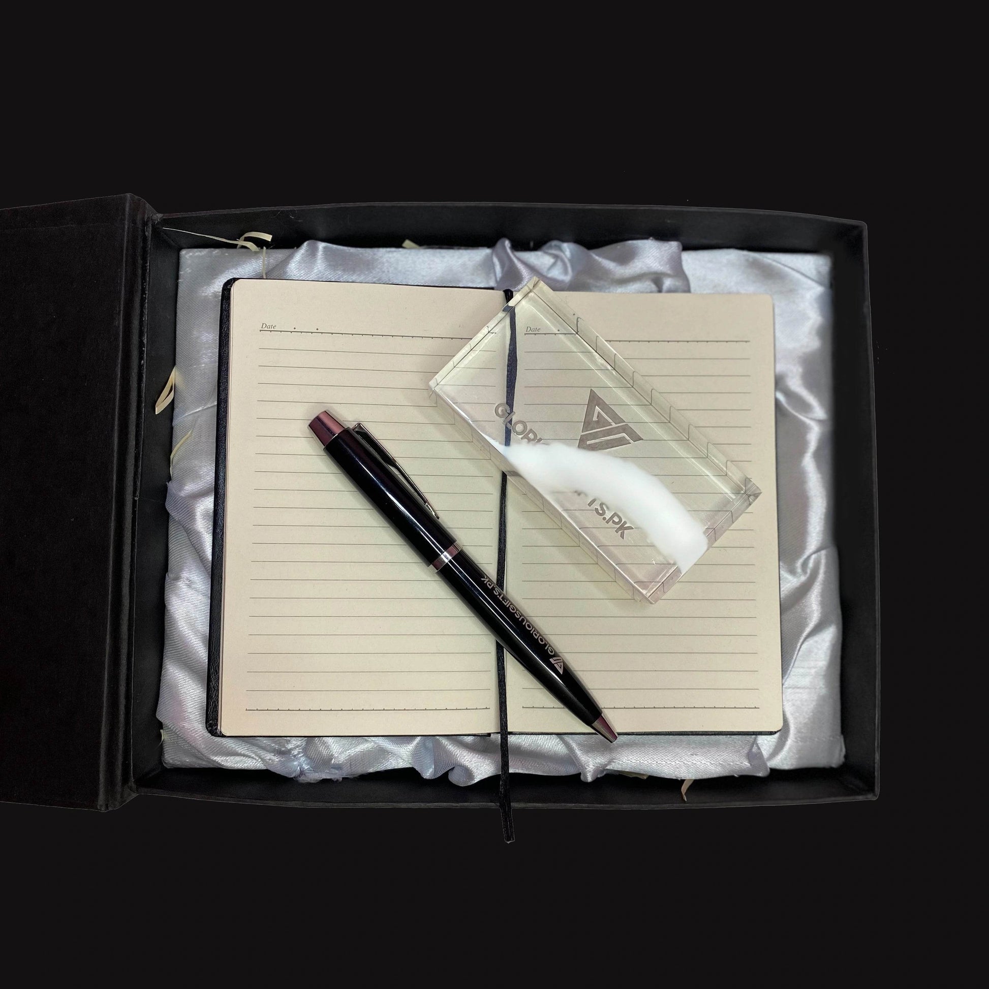Personalized Notebook & Engraved Pen Set |GD101 - GloriousGifts.Pk | Pakistan's 1 Office & Home Decoration Brand