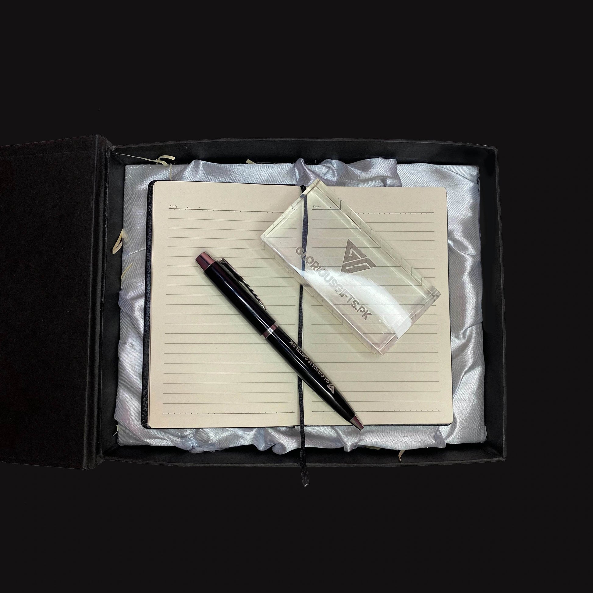 Personalized Notebook & Engraved Pen Set |GD101 - GloriousGifts.Pk | Pakistan's 1 Office & Home Decoration Brand