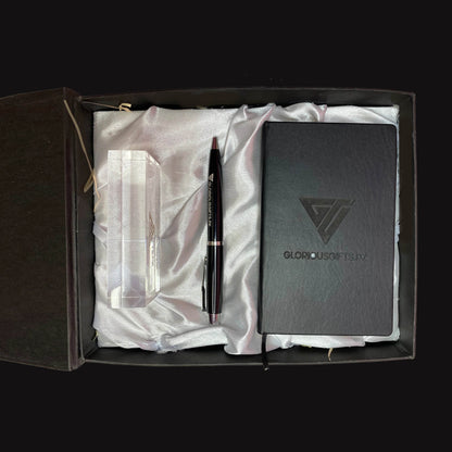 Personalized Notebook & Engraved Pen Set |GD101 - GloriousGifts.Pk | Pakistan's 1 Office & Home Decoration Brand